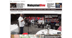 Desktop Screenshot of malaysianview.com